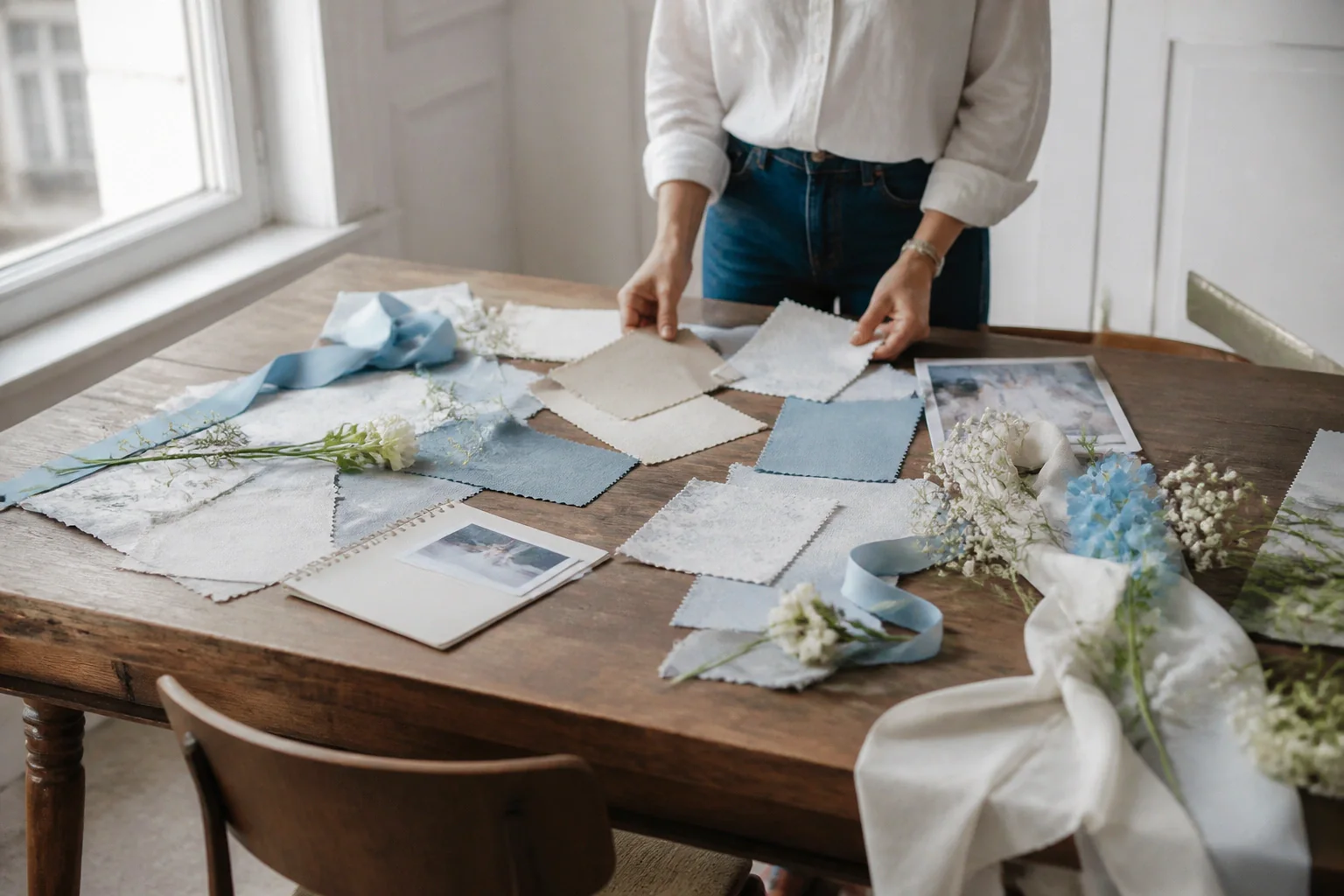 Préparation et organisation d’un projet de mariage — illustration générée par IA