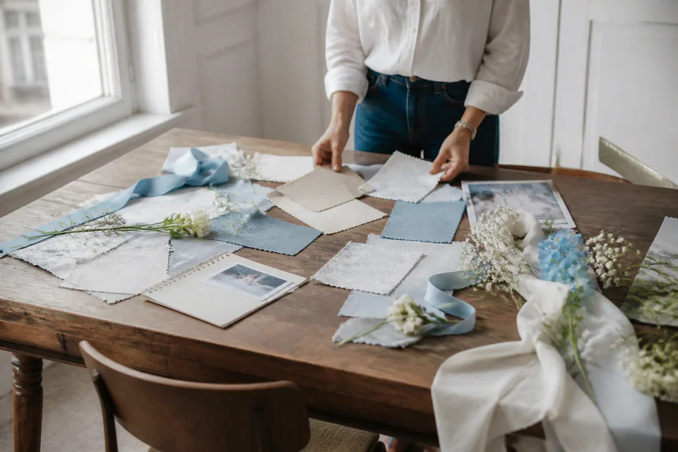 Préparation et organisation d’un projet de mariage — illustration générée par IA